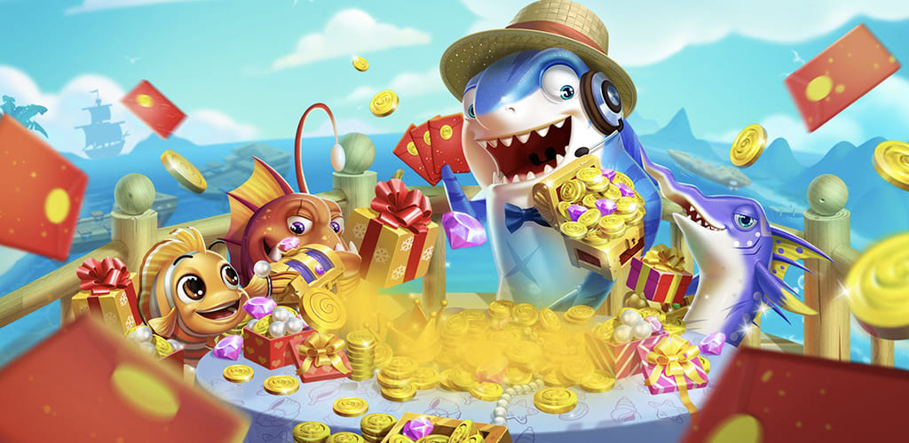 ฉากเกมยิงปลาในหมวดเกมทั้งหมดของ tmb77